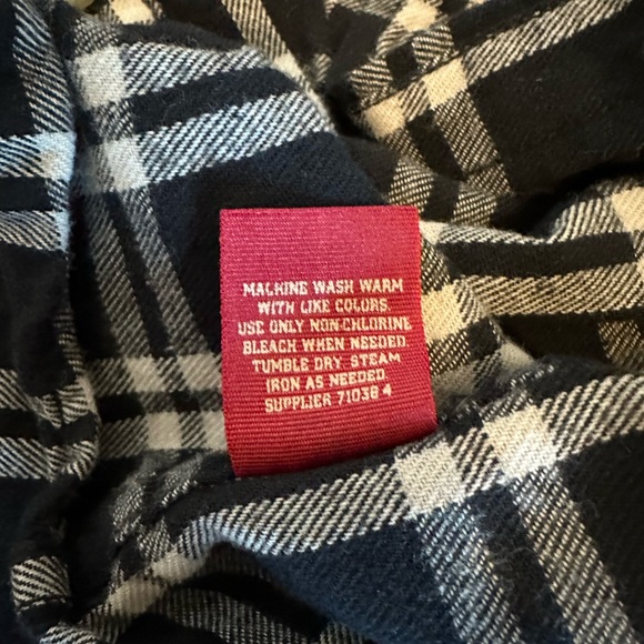 Black and White Arizona Flannel - Picture 6 of 6